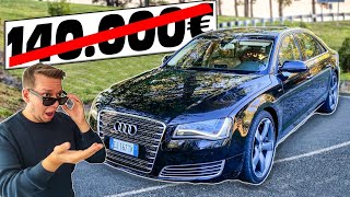 500cv e LUSSO al Prezzo di una VW GOLF!? | Audi A8L W12 ESAGERATA