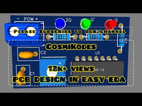 BEGINNERS PCB DESIGN USING EASY EDA...