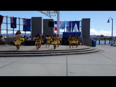 Saturday keikis, Kawailehua Hula Ohana, Foster City Polynesian Festival 2016