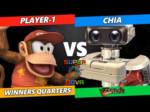 Supernova 2024 Winners Quarters - Player-1 (Diddy kong) Vs. Chia (ROB) Smash Brawl Tournament