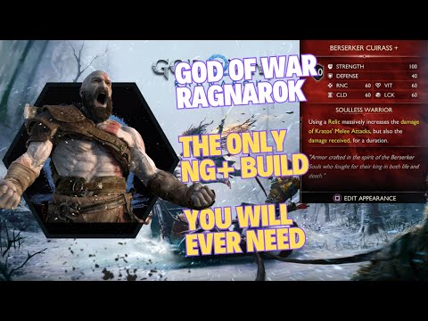 the ONLY build you will ever need GoW Ragnarok's New Game Plus! GMGOW