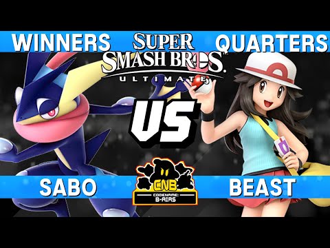 Smash Ultimate Tournament Winners Quarters - Sabo (Greninja) vs Beast (PT) - CNB 213