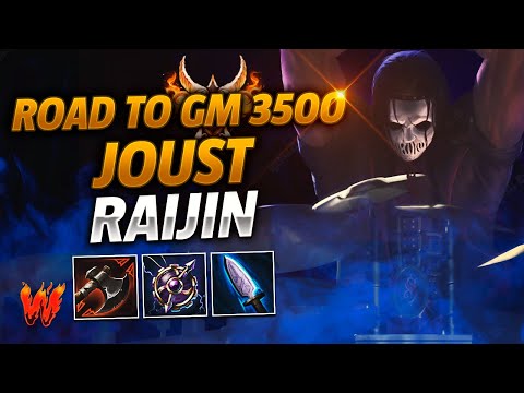 RAIJIN, JEJE COSITAS - Warchi - Smite Joust Road to GM 3500