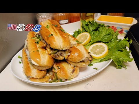 Delicious Philly Cheese Steak Buger |Cheesy Beef Steak...
