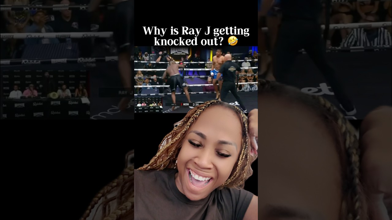 Ray J Knocked Out in the Second Round by Supa Hot Fire #mma #rayj