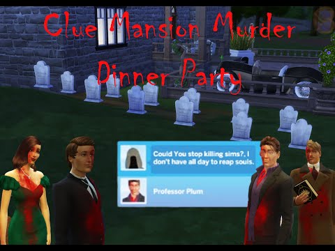 Clue Murder Mystery Dinner Party