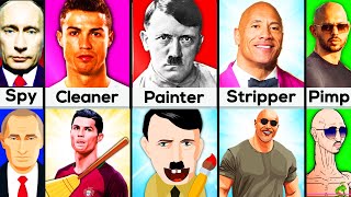 Comparison: Famous People First Jobs