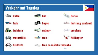 Verkehr auf Tagalog