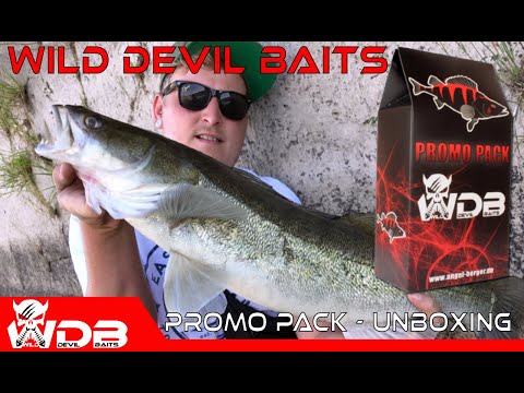 Unboxing Wild Devil Baits - Promo Pack - Überraschungs Raubfisch Box - Produktbeispiel