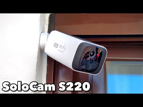 Eufy SoloCam S220 - 2K Solar Security Camera Test & Review - Great Camera!