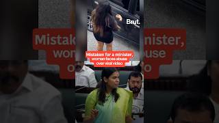 Woman’s short dress sparks row after she was mistaken for TVK minister