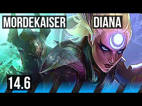 MORDE vs DIANA (MID) | 7 solo kills, Godlike | BR Master | 14.6