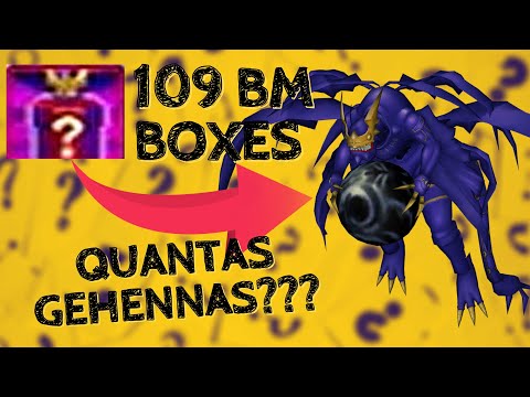 Scanning 109 BM boxes com HG_Goku - Digimon Masters Online