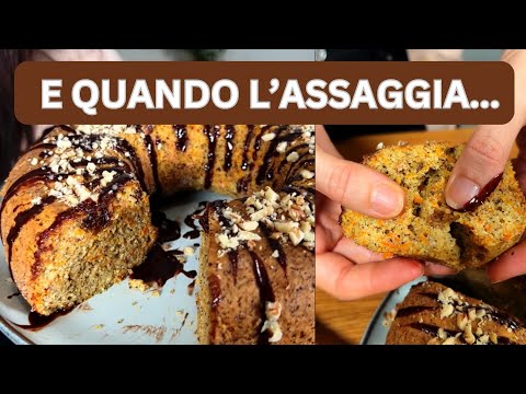 TORTA DI CAROTE SOFFICE  Ricetta facile - Fatta in casa