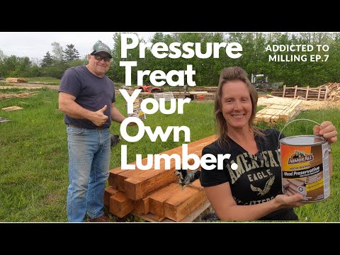 Pressure Treat Without Pressure. / Simple Spray Method.