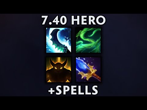 Dota 2 7.40 - New Hero Changes Spells and Aghanim's Scepter
