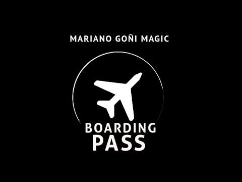 Boarding Pass - Mariano Goni