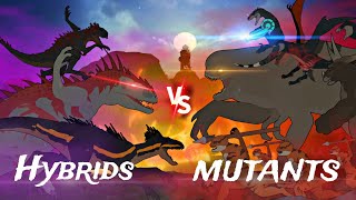 Jurassic world hybrid dinosaurs vs mutant dinosaurs Animation 2026 ( stick nodes)