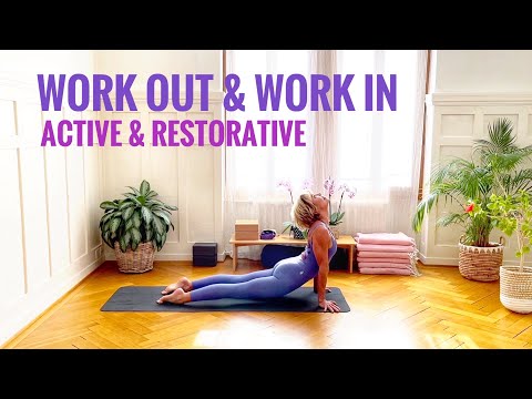 Yoga Work Out and Work In | Legs, Hips, Spine, Chest Openings | 71 min | Intermediate Level