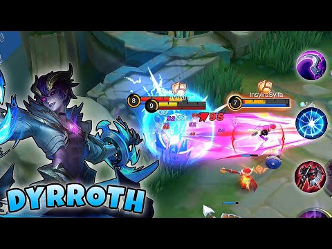 dyrroth the best exp lane?🤔 use this build!