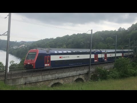 [FR/DE] Trafic ferroviaire/Bahnverkehr Neuhausen Rheinfall - TPS
