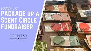 How I package up a Scentsy Scent Circle Fundraiser