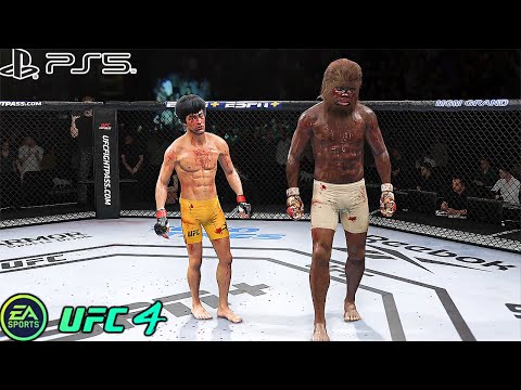 UFC 4 | Bruce Lee VS Chewbacca |  PS5