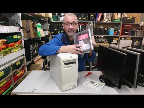 Tech Donation #17. Tiny Computers. Pentium 3. Win 98