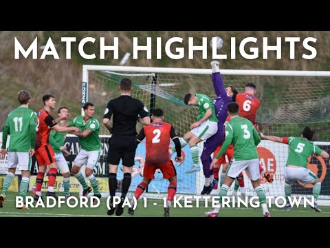 MATCH HIGHLIGHTS - Bradford (Park Avenue) 1 - 1 Kettering Town