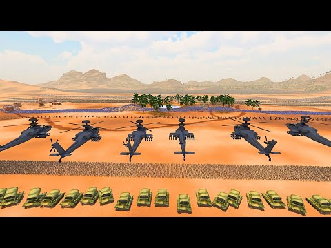 EVERY UEBS 2 ASSAULT ARMY vs 3,000,000 PREDATORS & ZOMBIES | Battle Simulator 2