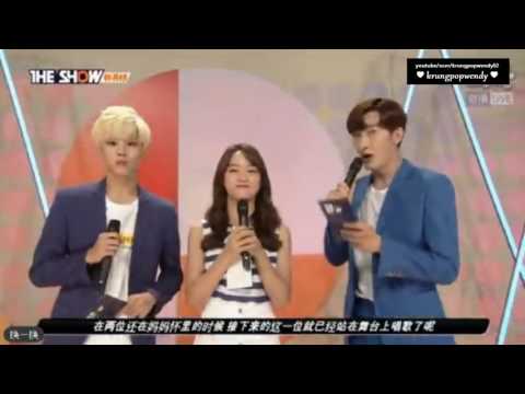 160802 The Show Special MC CUT#4 Gugudan's Sejeong & UP10TION's Wooshin