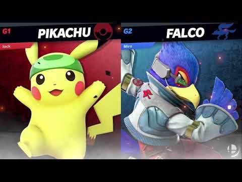 Lock(Pikachu) vs Miro(Falco/Roy) - Top 8 - Winners Bracket - Smash Bros Catania Tournament
