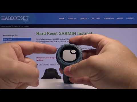 Force Restart GARMIN Instinct – Fix Frozen Screen
