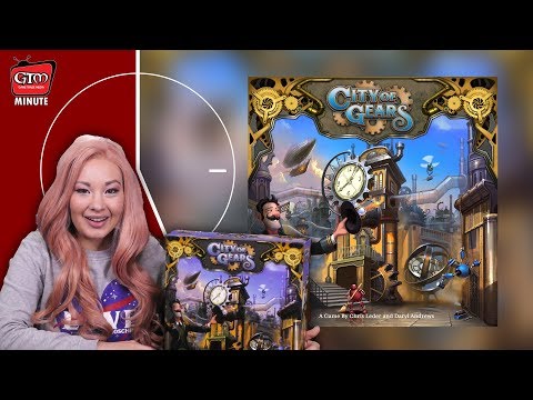 City of Gears by Grey Fox Games Unboxing