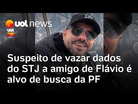 PF faz operação de busca contra suspeito de vazar dados do STJ a amigo de Flávio Bolsonaro
