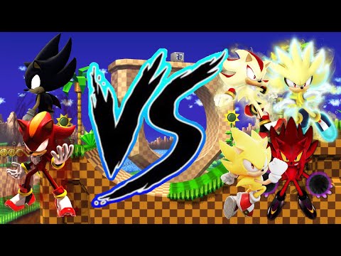Dark Sonic & Dark Shadow Vs The World