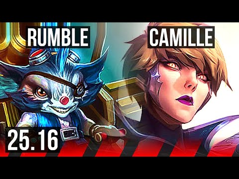 RUMBLE vs CAMILLE (TOP) | KR Diamond | 25.16