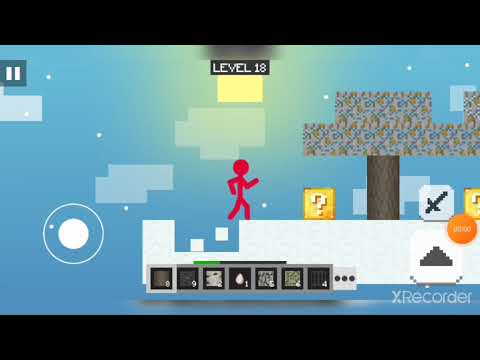 Stickman VS Multicraft - Lucky Block // Gameplay Walkthrough //Levels ( 16-17-18-19-20 ) Android iOS