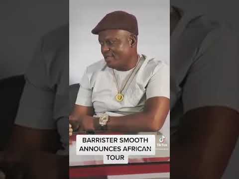 THE KING OF NIGER DELTA HIGHLIFE MUSIC, CHIEF BARRISTER SMOOTH, ANNOUNCES AFRICAN TOUR.❣️☑️