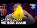 Jan wil Johan slaan met een boek | VERONICA INSIDE