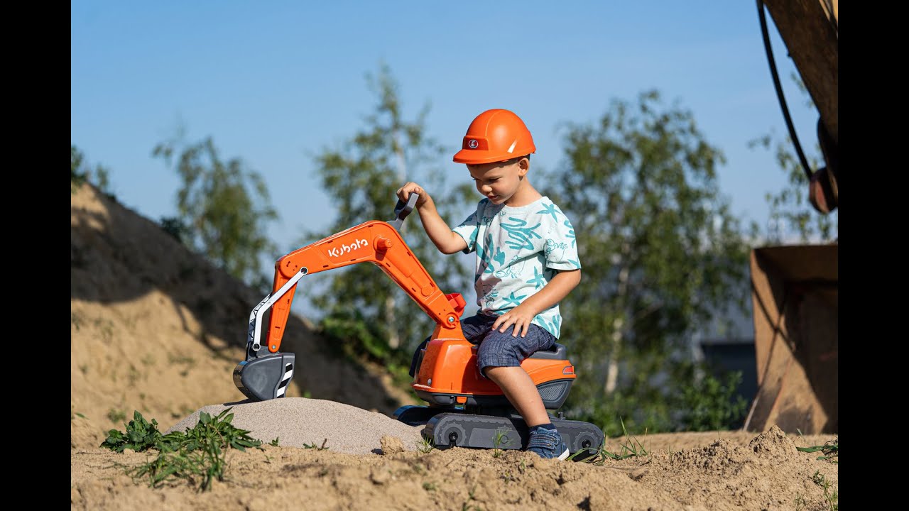FALK - Dětské odrážedlo bagr Volvo