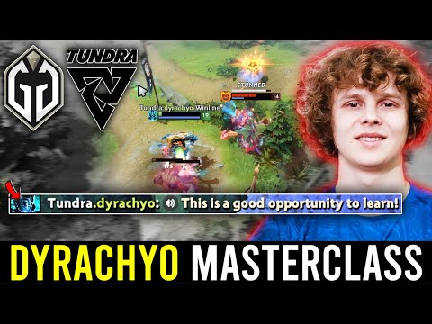 DYRACHYO MASTERCLASSING his EX TEAMMATES + TAUNTING & VOICELINING! - GG vs TUNDRA!