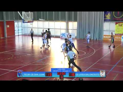 Brillante estreno de ICOM UDEA en Liga EBA con holgada victoria en San Juan del Puerto (73-88)