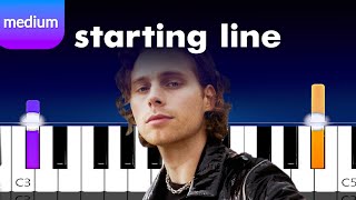 Luke Hemmings - Starting Line | Piano Tutorial + piano sheets