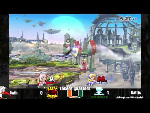 UM Sm4sh Tourney - Dath (Robin) vs Xaltis (Rosalina) ~Losers Quarters
