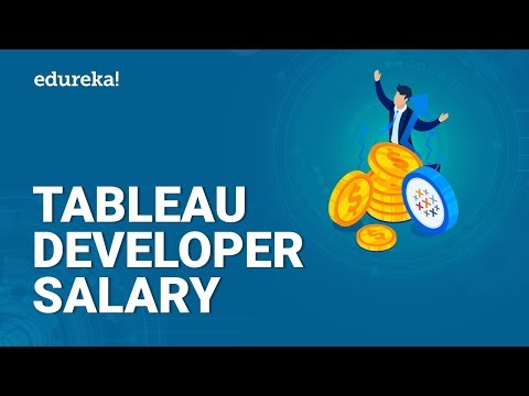 Tableau Developer Salary | How Much A Tableau Developer Earns | Edureka