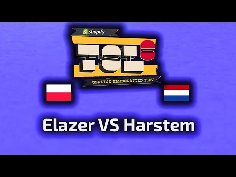 Elazer VS Harstem - ZvP - TSL 6 Qualifier - polski komentarz