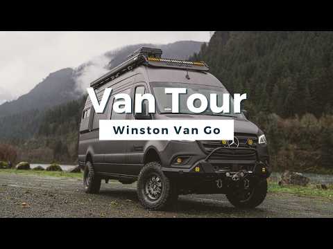 Off-Grid Sprinter 170 AWD Camper Van Tour | Winston Van Go: Built for Full-Time Living