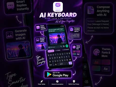 AI Keyboard - Image & Reply video thumbnail