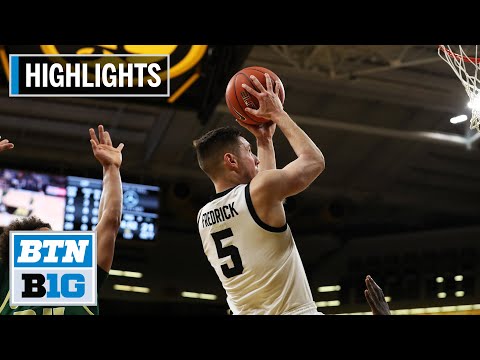Highlights: Fredrick Scores Career-High in Win | Cal Poly vs. Iowa | Nov. 24, 2019